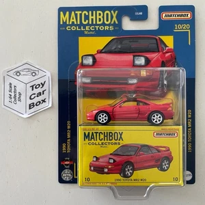 MATCHBOX Collectors #10- ‘90 Toyota MR2 W20 (Red - LHD, Headlights Up) G50 - Picture 1 of 1