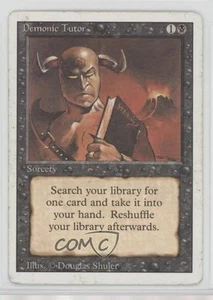 1994 Magic: The Gathering - Revised Edition Demonic Tutor 0e3 - Picture 1 of 3