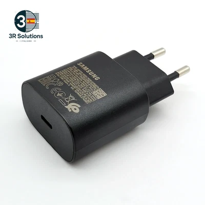 Cargador Samsung 25W Tipo C Original Superrápido Galaxy S24 S23 S20 S21 A54 - Imagen 1 de 4
