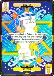 Vibes TCG  FOIL  Jeepers!  - Legend of the Lils Card # 047 - Picture 1 of 1