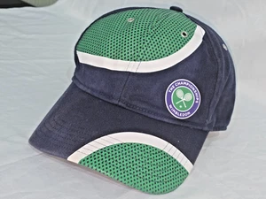 SOMBRERO WIMBLEDON THE CHAMPIONSHIPS RARO VERDE PÚRPURA HOMBRE MUJER AJUSTABLE - Imagen 1 de 19