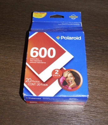 Polaroid 600 Instant Film 20 Photos - Expired 02/2006 Sealed Color Shield - Image 1 of 4