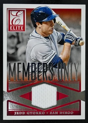 2015 Panini Elite No1 Jedd Gyorko Members Only Materials Catching Padres - Изображение 1 из 2