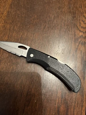 Gerber 450 EZ OUT Tactical Lockback Folding Pocket Knife Made In USA - Image 1 of 4