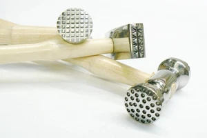 pro 3pc Jewelry Texturing Hammer Set–6 Metal Pattern Faces Craft Finishing Tool - Picture 1 of 9