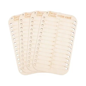 PH PandaHall Wooden Embroidery Floss Organizer 26 Positions 4pcs Set - Imagen 1 de 6