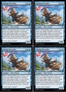 MTG - 4x DARING WAVERIDER - Bloomburrow (U) - Picture 1 of 1