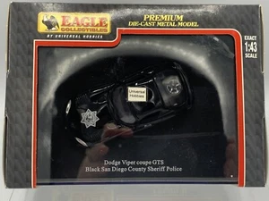 Police Die Cast NOC/NIB Eagle Collectibles San Diego Dodge Viper Coupe GTS1:43 - Picture 1 of 4