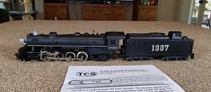 Mantua 2-8-2 AT&SF, upgraded, power drive, DCC or DC, lighted doghouse, tcs t4x - Picture 1 of 21
