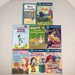 Lot of 8 Level 2~RL~Ready to-I Can Read-Step into Reading-Learn Read Books MIX - Foto 1 di 12