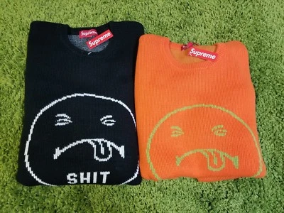 Supreme F/W 2017 Sh*t Sweater Box Logo - Image 1 of 3