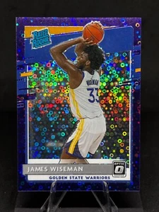 James Wiseman 2020-21 Donruss Optic Fast Break púrpura/95 #152 Golden State - Imagen 1 de 2