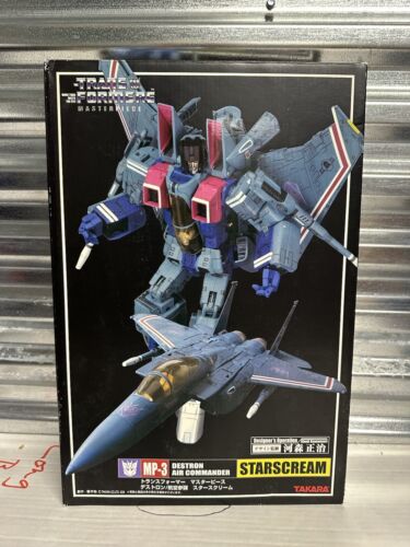 Takara Tomy Masterpiece Transformers MP-3 Starscream F-15 Grey 1st Version MISB