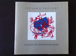 Wolfgang Henne, Michael Kunert, Iceland Projekt, orig-graph. Katalog, Lpz 1988 - Bild 1 von 12