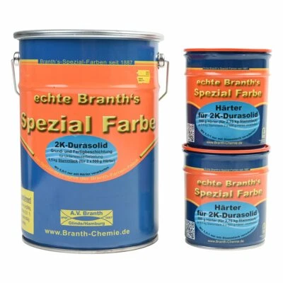 Brantho-Korrux 2-K Durasolid 6,5 kg Grund- & Fertigbeschichtung RAL-Ton wählbar - Bild 1 von 3