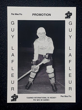 GUY LAFLEUR PROMO CARD 1992 QUEBEC PEE WEE INTERNATIONAL TOURNAMENT NO P1  35537
