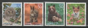 Japan Z739-Z742 Hokkaido Animals (4 USED Stamps, 2006) - Picture 1 of 1