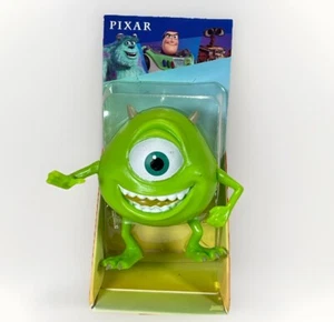 Disney Pixar Monsters Inc Mike Vinyl Mini Action Figure Green 3" Cake Topper - Picture 1 of 9
