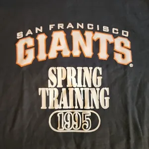 San Francisco Giants 1995 Spring Training Cactus Leauge T Shirt XL Single Stitch - Picture 1 of 9