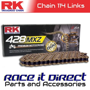 RK Chain for Suzuki TS100 1973-1977 Pro-MX Gold - Picture 1 of 9