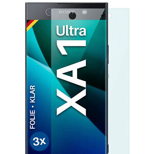 3x Screen Protector Sony Xperia XA1 Ultra Display 4H Flexible - No Glass