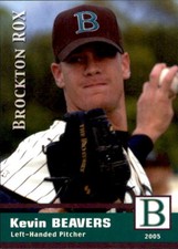 2005 Brockton Rox Grandstand #3 Kevin Beavers Las Vegas Nevada NV Baseball Card