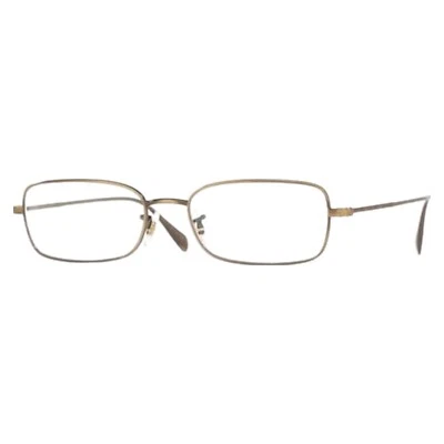 Антикварные золотые объективы Oliver Peoples Aronson 1253 54 5284 ширина 54 мм - Изображение 1 из 2