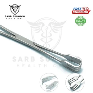 Schroeder Uterine Vulsellum Forceps 3X3 Prongs Gynecology Instruments - Picture 1 of 2