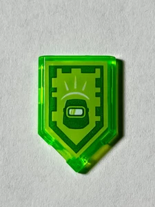 LEGO NEXO KNIGHTS POWER SHIELD Blast Mask Arc Welding Helmet Bunker 22385pb074 - Picture 1 of 1