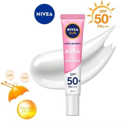 Nivea Sun extra protect Primer sun care Aura Serum SPF50+ PA+++ 30 ml. - Image 1 of 4
