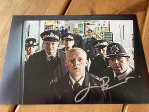 Jim Broadbent Hot Fuzz Hand Signed 12x8 Photo. Autographed Photo. PROOF - Picture 1 of 1