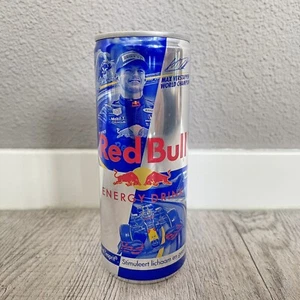Red Bull Energy Drink Tin Can Max Verstappen 2021 2022 World Champion Closed - Picture 1 of 10