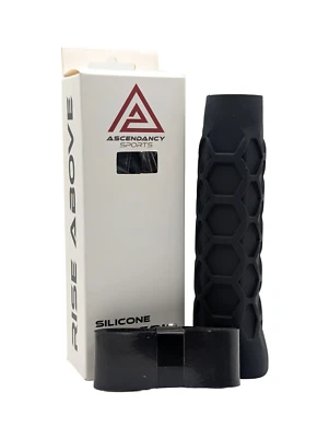 ASCENDANCY SPORTS Ascendancy Pickleball Grip - Black Hex Undergrip with Grip Tape - Hesacore Alt.