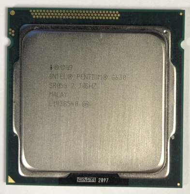 Intel Pentium G630 Dual Core CPU Processor 2.7GHz 3MB Socket LGA1155 SR05S - Image 1 of 2