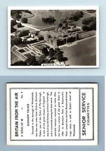 Blenheim Palace #4 Britain From The Air 1939 Senior Service Cigarette Card - Picture 1 of 1