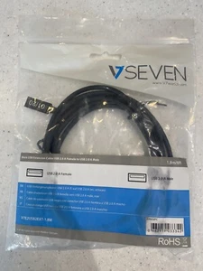 V7 (V7E2USB2EXT-1.8M) Usb Female To Usb Male - Picture 1 of 4