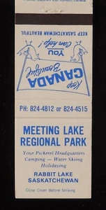 70er Jahre Meeting Lake Regionalpark Pickerel HDQs Camping Rabbit Lake SK Kanada MB - Bild 1 von 2