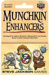 Munchkin Enhancers 30 Card Game Expansion Steve Jackson SJG4257 Booster Pack - Picture 1 of 3