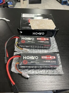 HOOVO 7.4V 70C 6200mAh 2S1P ( 2 Pack -Open Box) - Picture 1 of 4