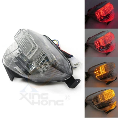 Light Tail Light w/ Turn Signals for SUZUKI GSXR 600 GSX-R600 750 clear - Image 1 of 4