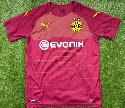 BVB Dortmund Trikot rot Gr. 164 2018/19 3. Trikot ausweich drittes Shirt Puma 18 - Bild 1 von 4