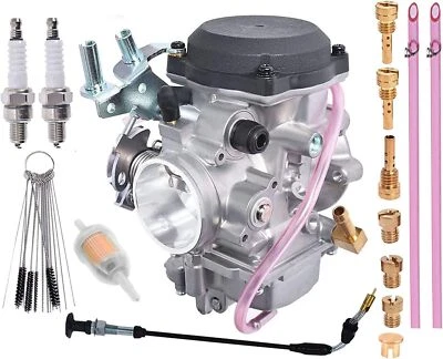 Carburetor & Choke Cable Fit for HarleyDavidson Sportster 883 1200 XL883 XLH1200 Foto 1 de 4