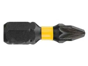 Broca de destornillador DEWALT Extreme Impact 25 mm PZ2 o PH2 NEGRA se adapta a Makita Bosch - Imagen 1 de 9