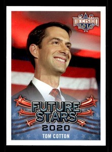 #M056 TOM COTTON #110 Political Collector Card FREE SHIPPING
