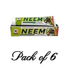 Neem Miswak 6 Pack Herbal Charcoal Essential Toothpaste 5 in 5 Dental Care Tube