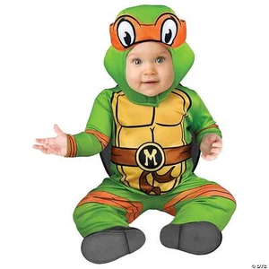 TMNT MICHELANGELO CLSSC INFNT 6-12 MOS - Picture 1 of 5