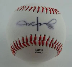 Jason Hammel Signed Baseball Rawlings OL Tampa Bay Devil Rays Autographed - Picture 1 of 8