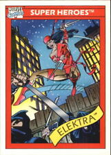 1990 Marvel Universe I Non-Sport Card #49 Elektra