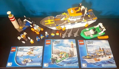 LEGO CITY: Patrulla de la Guardia Costera (60014) - con manuales, minifiguras, animales - retirado Foto 1 de 3