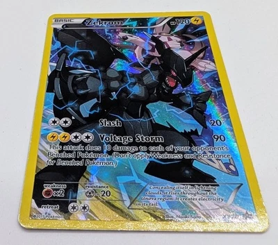 Zekrom XY 76 Pokemon Black Star Promo Full Art Holo Card We Combine Shipping  - Image 1 of 4